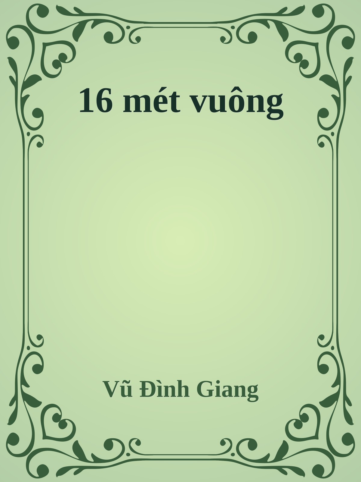16 mét vuông