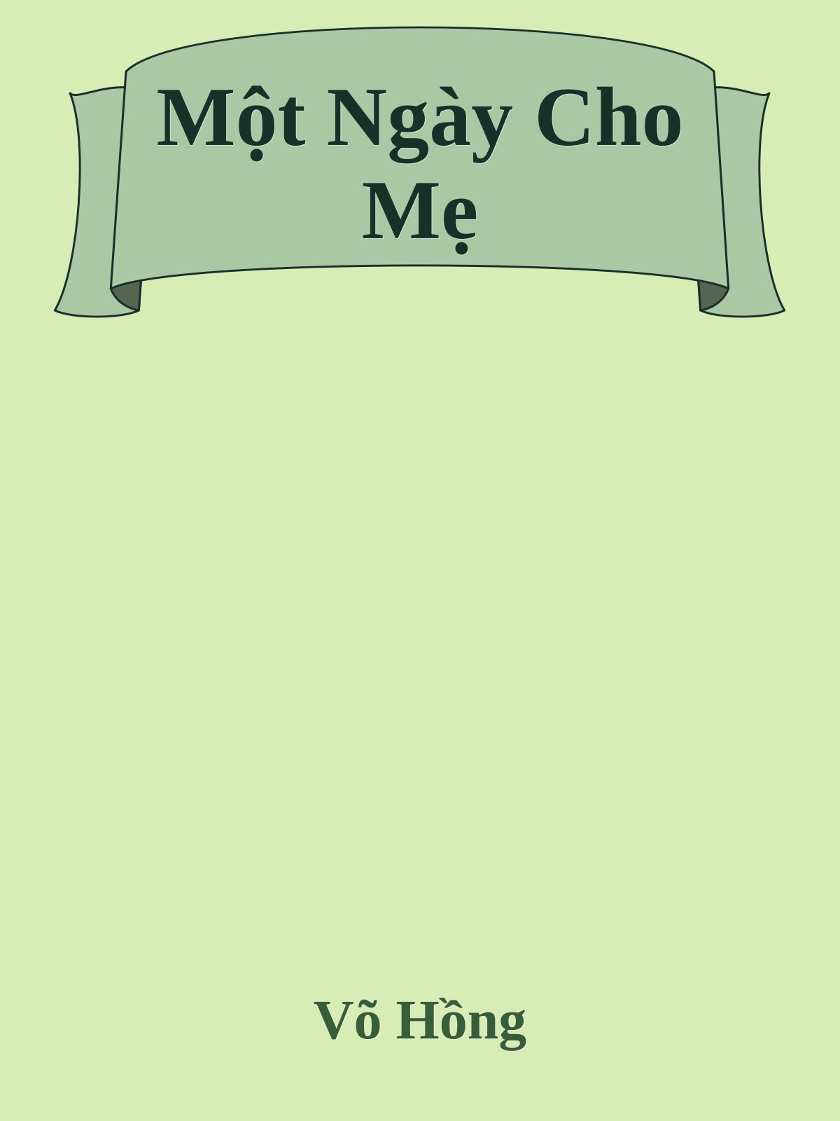 Một Ngày Cho Mẹ