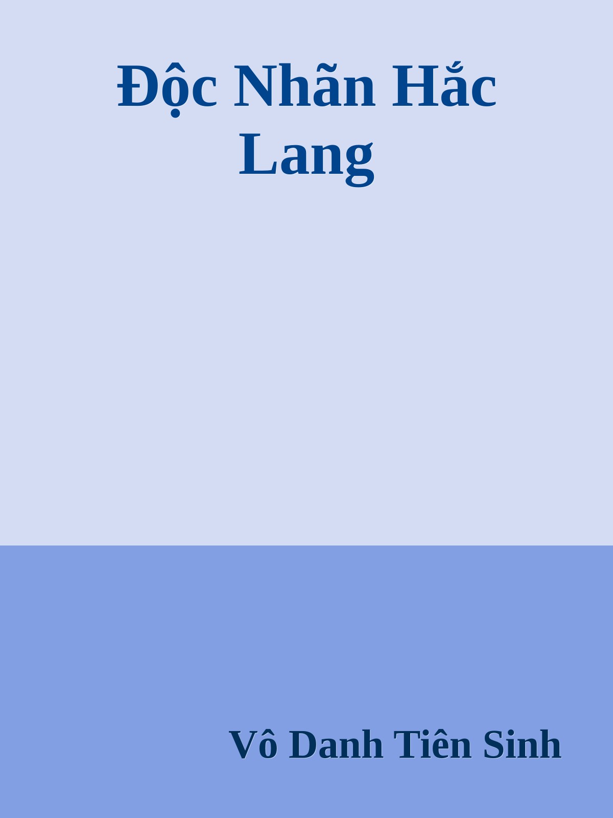Độc Nhãn Hắc Lang
