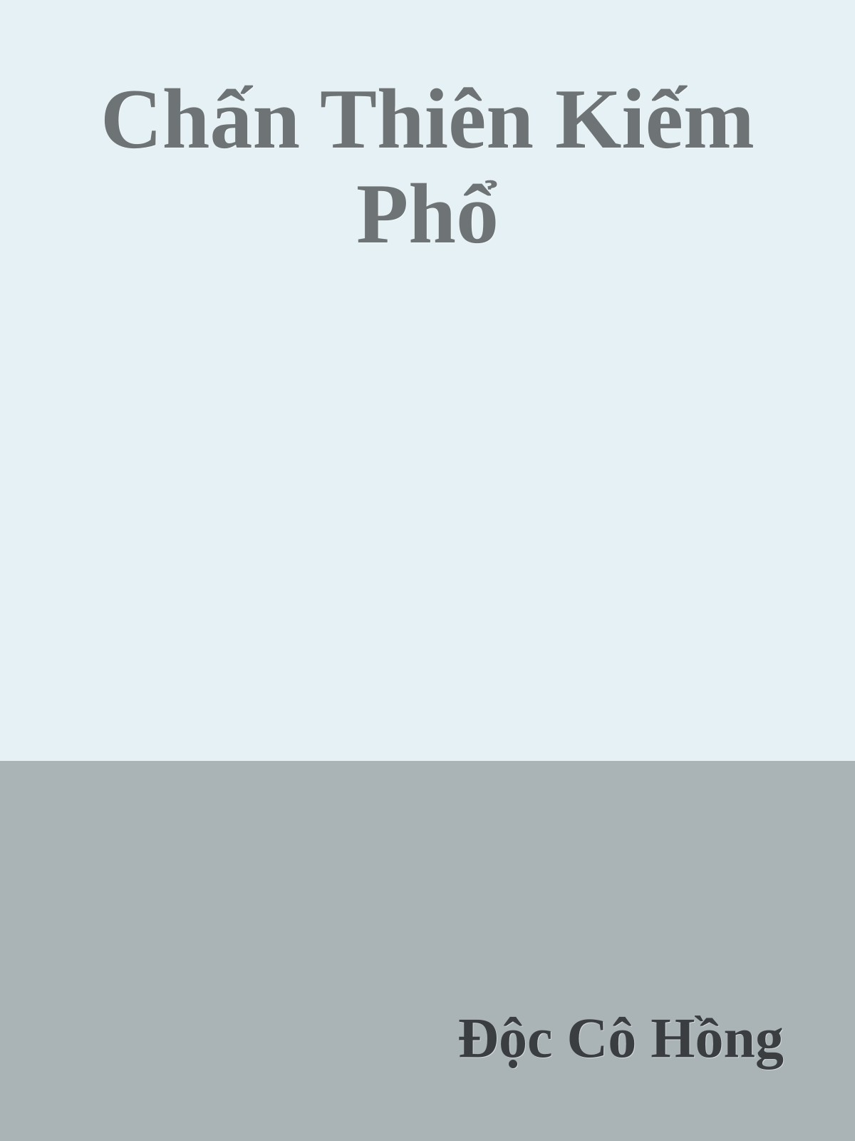 Chấn Thiên Kiếm Phổ