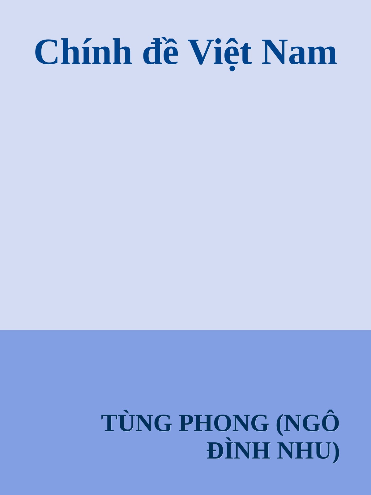 Chính đề Việt Nam