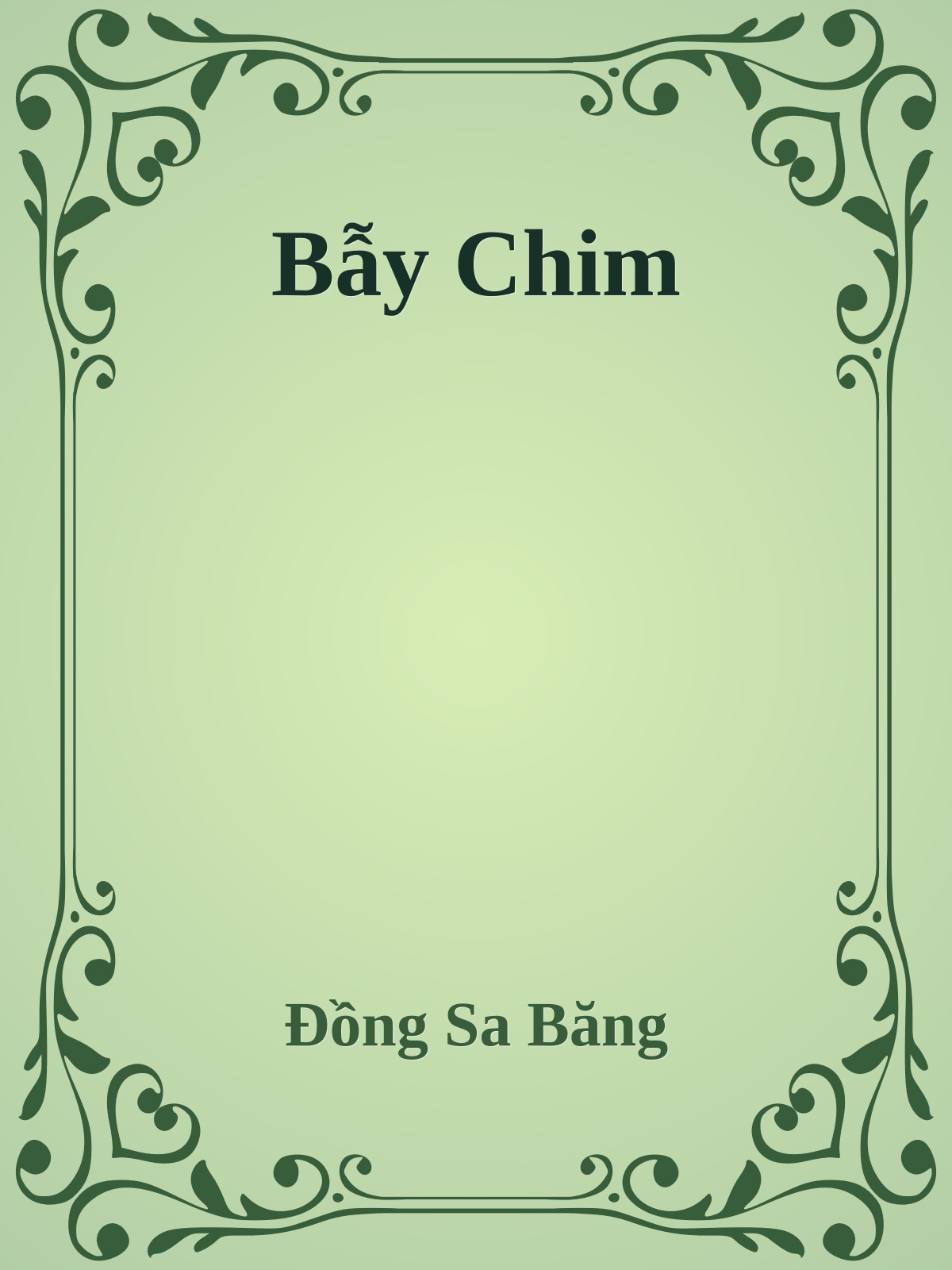 Bẫy Chim