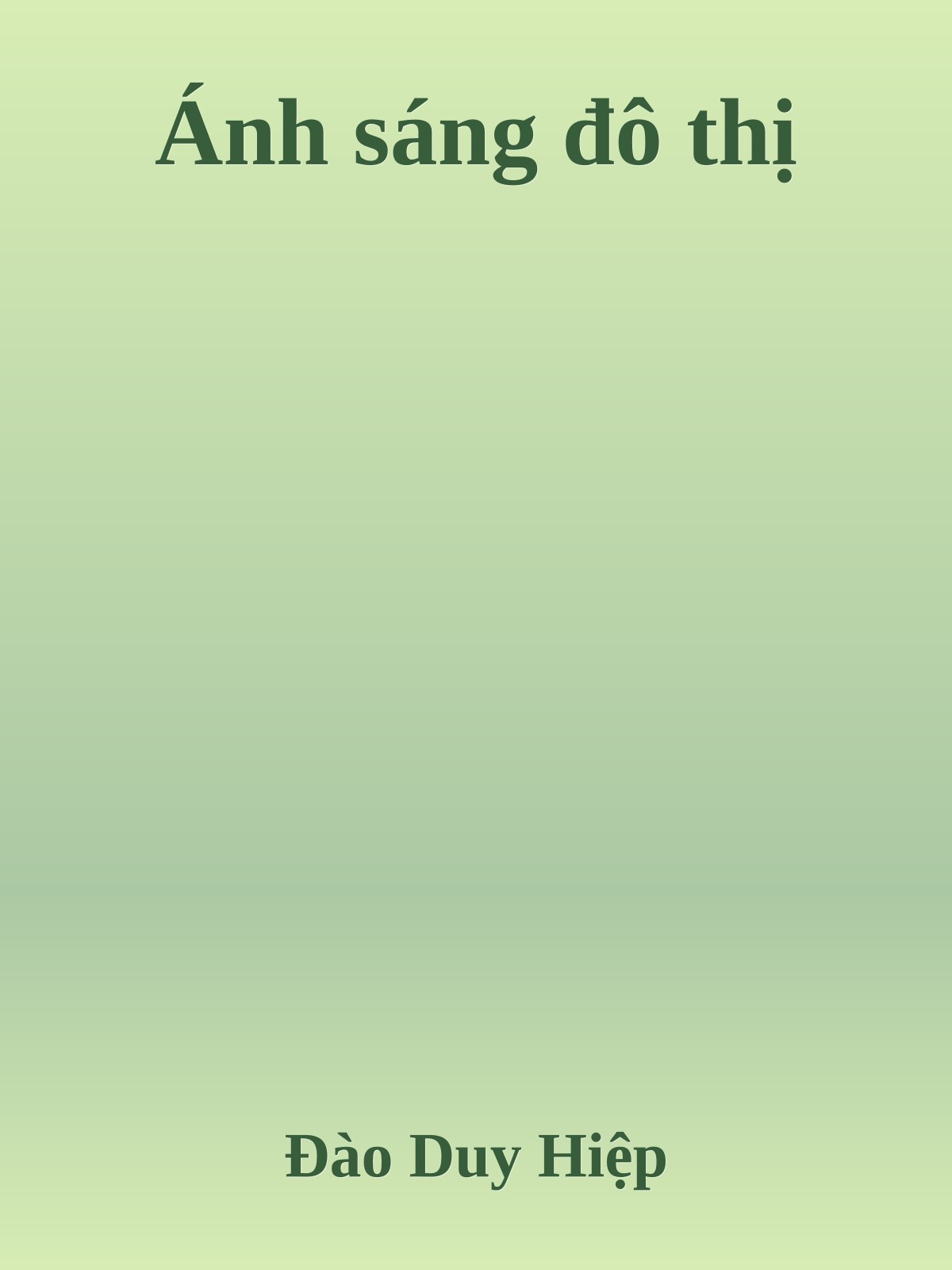 Ánh sáng đô thị