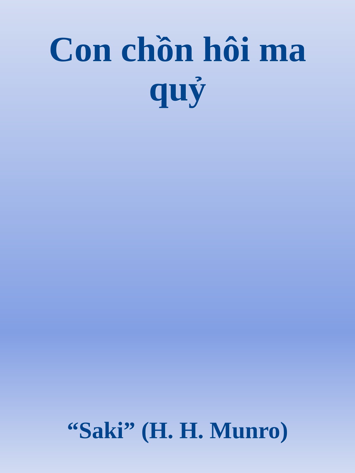 Con chồn hôi ma quỷ