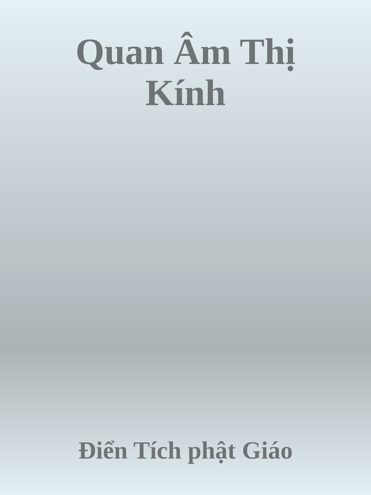 Quan Âm Thị Kính