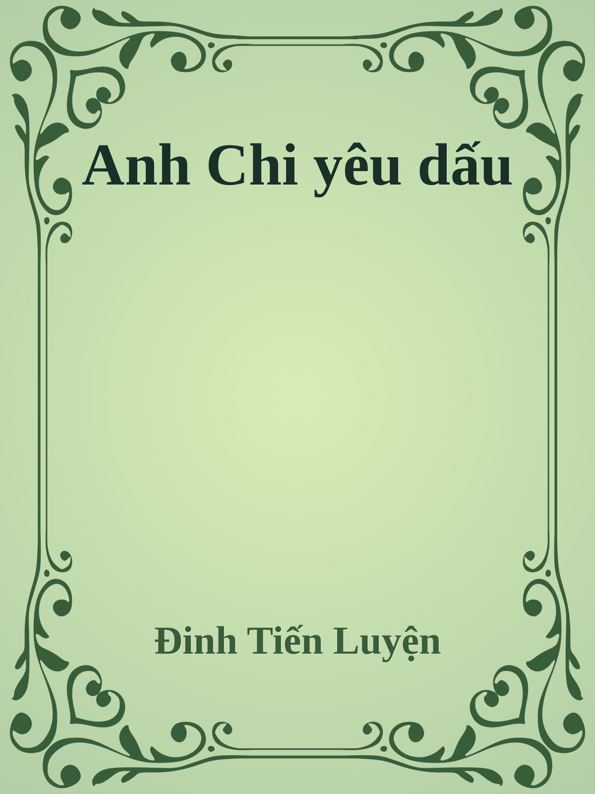 Anh Chi yêu dấu
