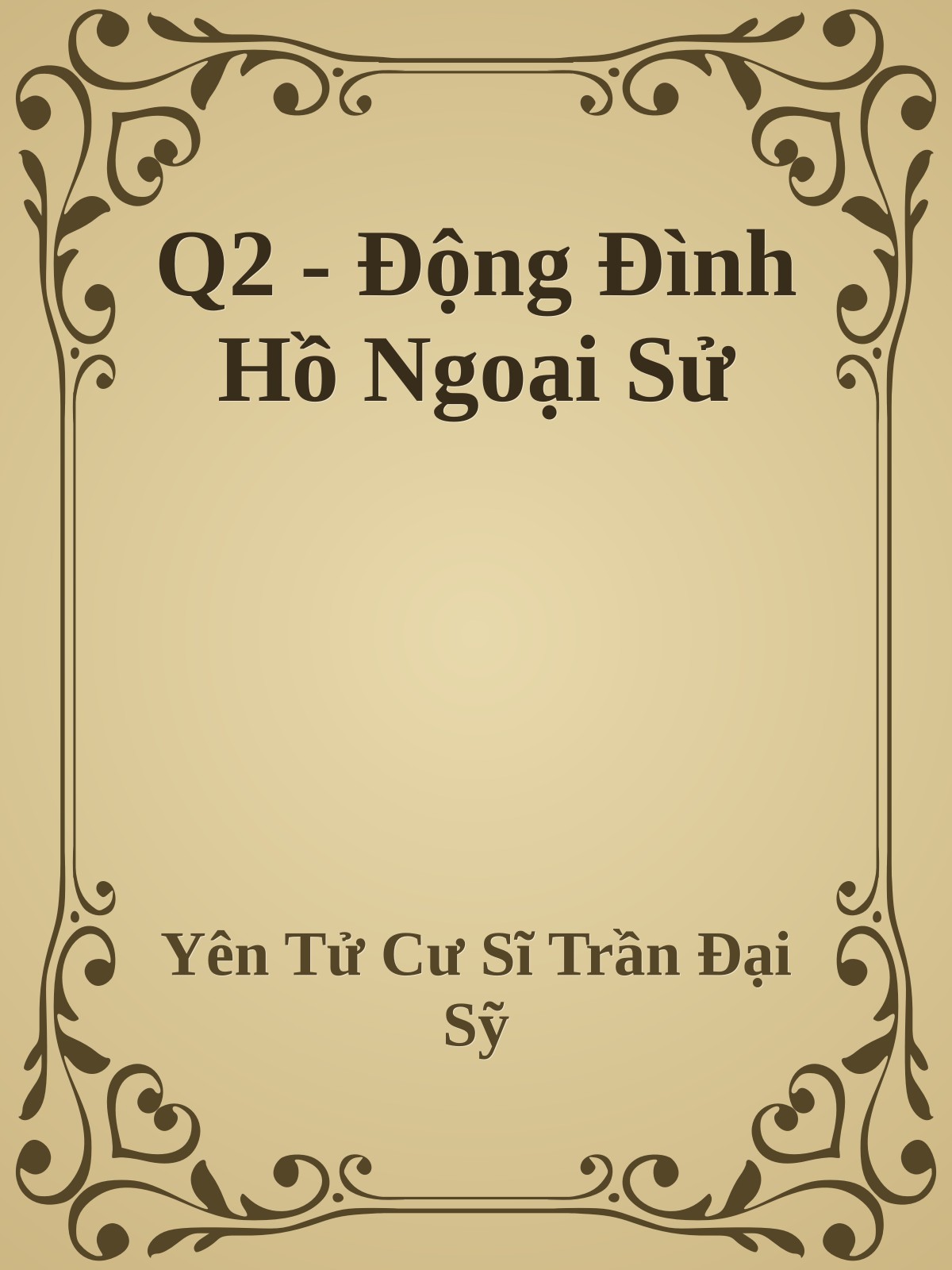 Q2 - Động Đình Hồ Ngoại Sử