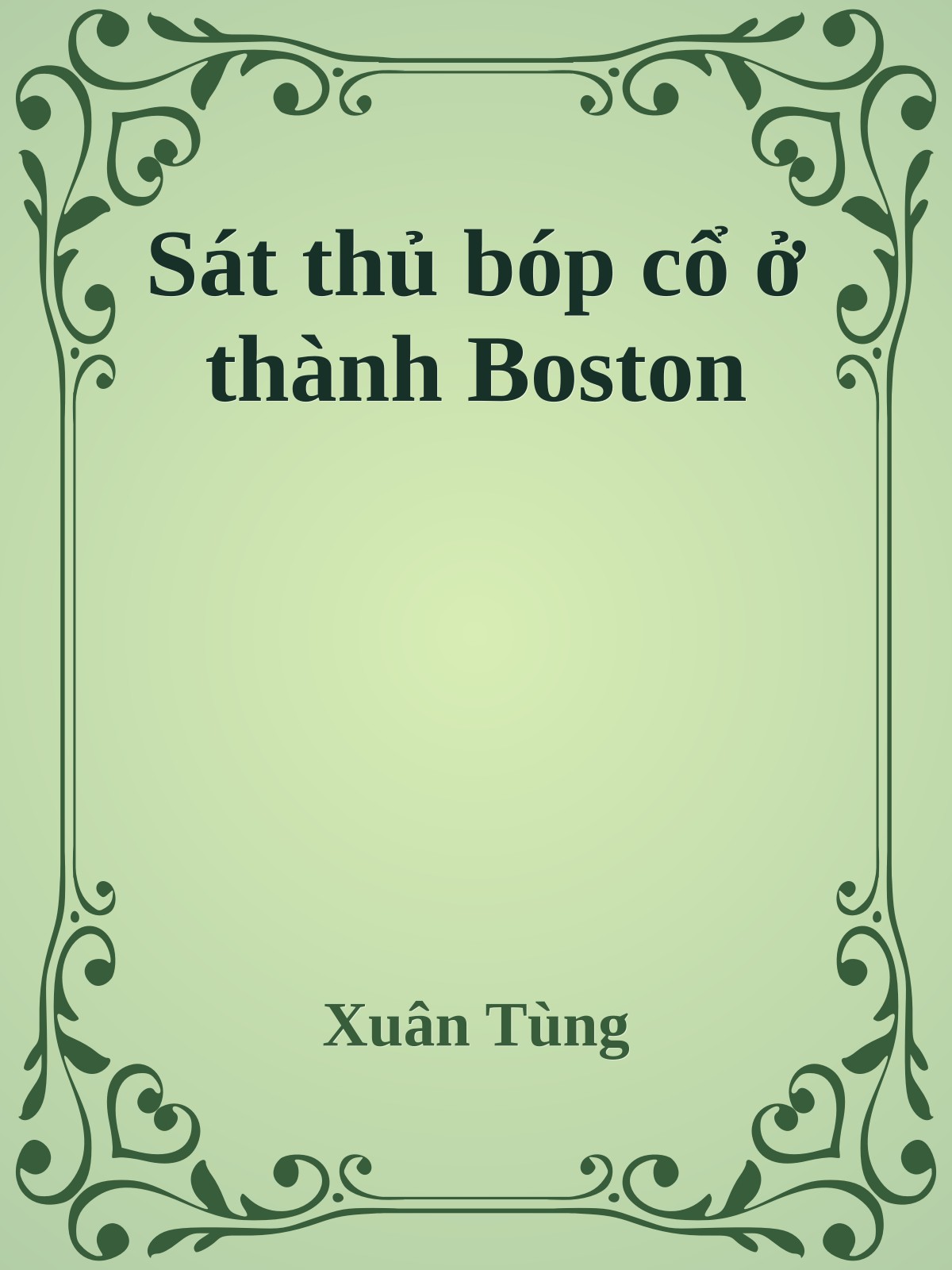 Sát thủ bóp cổ ở thành Boston