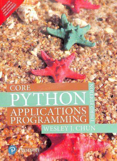 Core Python Applications Programming