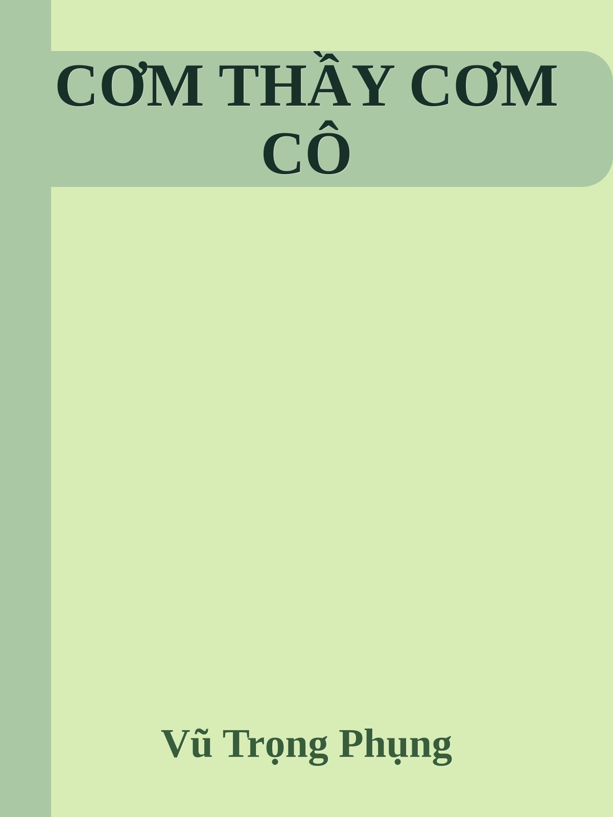 CƠM THẦY CƠM CÔ