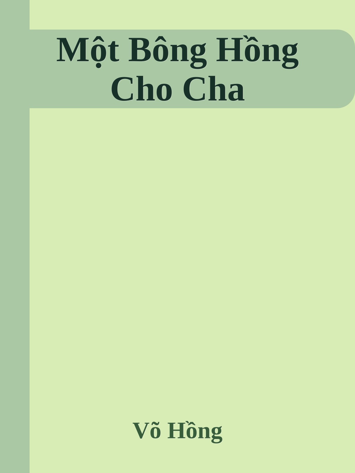 Một Bông Hồng Cho Cha