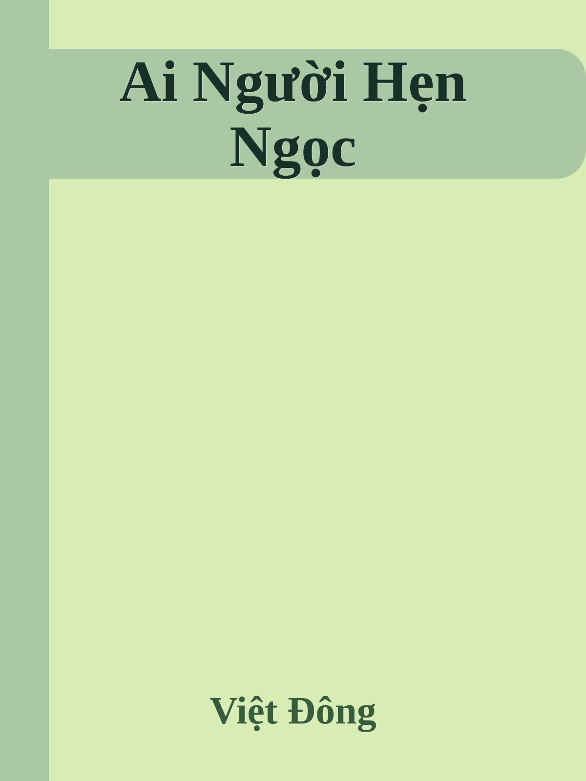 Ai Người Hẹn Ngọc