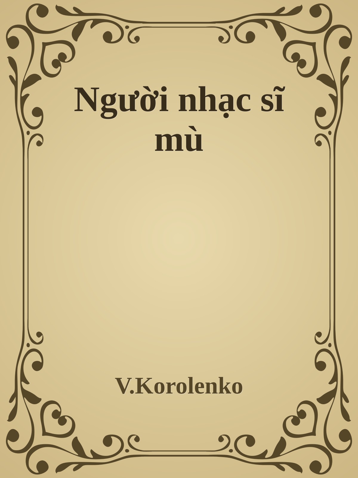 Người nhạc sĩ mù