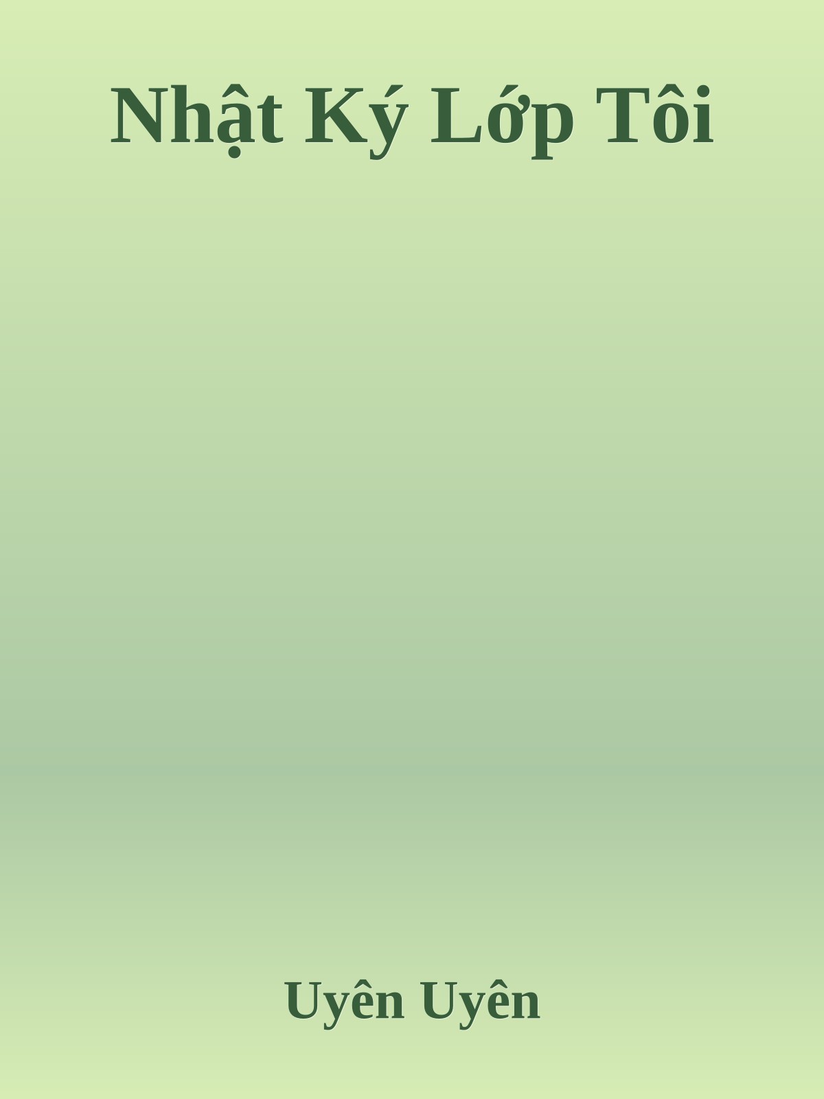 Nhật Ký Lớp Tôi