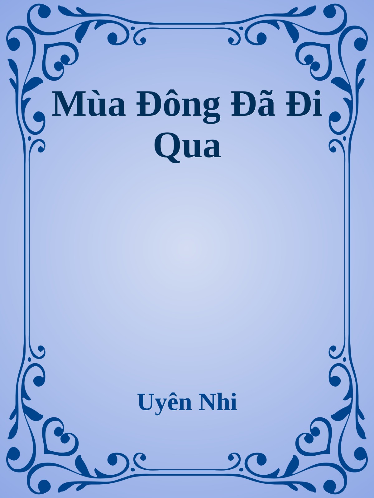 Mùa Đông Đã Đi Qua