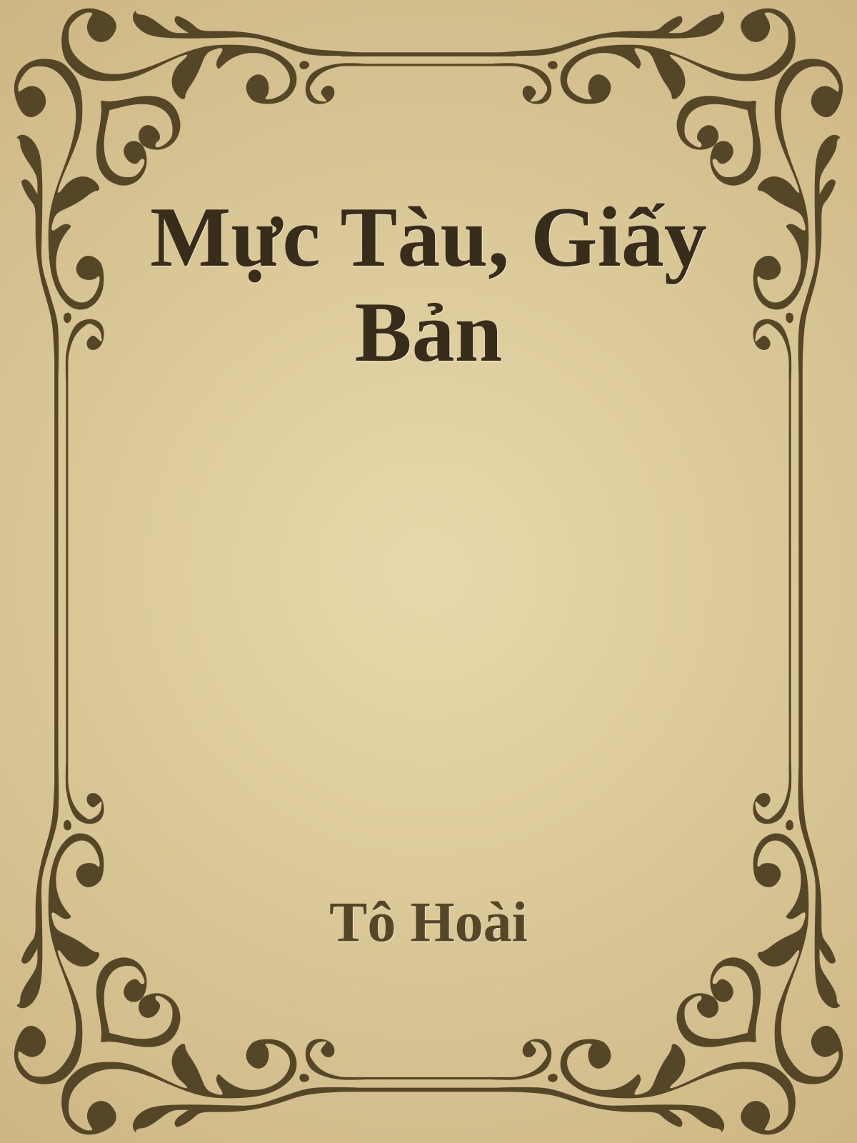 Mực Tàu, Giấy Bản