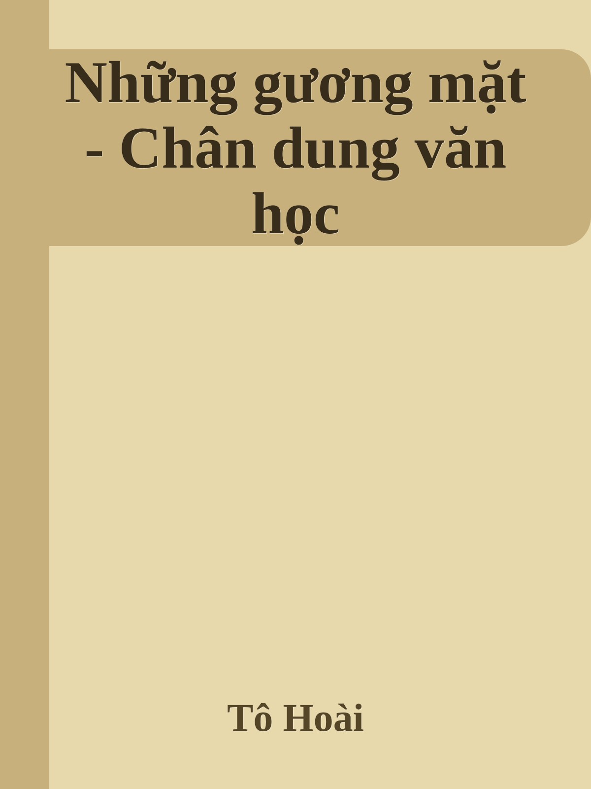 Những gương mặt - Chân dung văn học