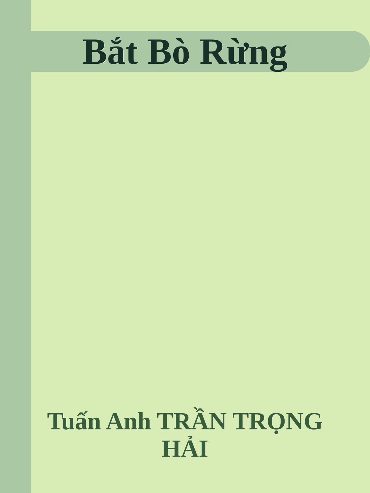 Bắt Bò Rừng