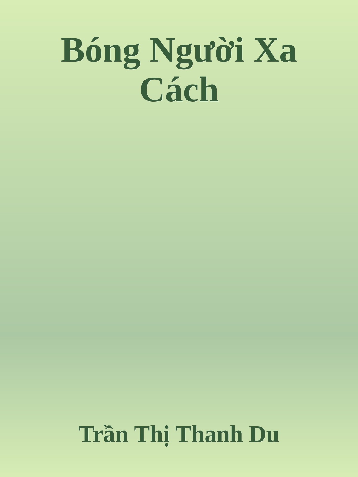 Bóng Người Xa Cách