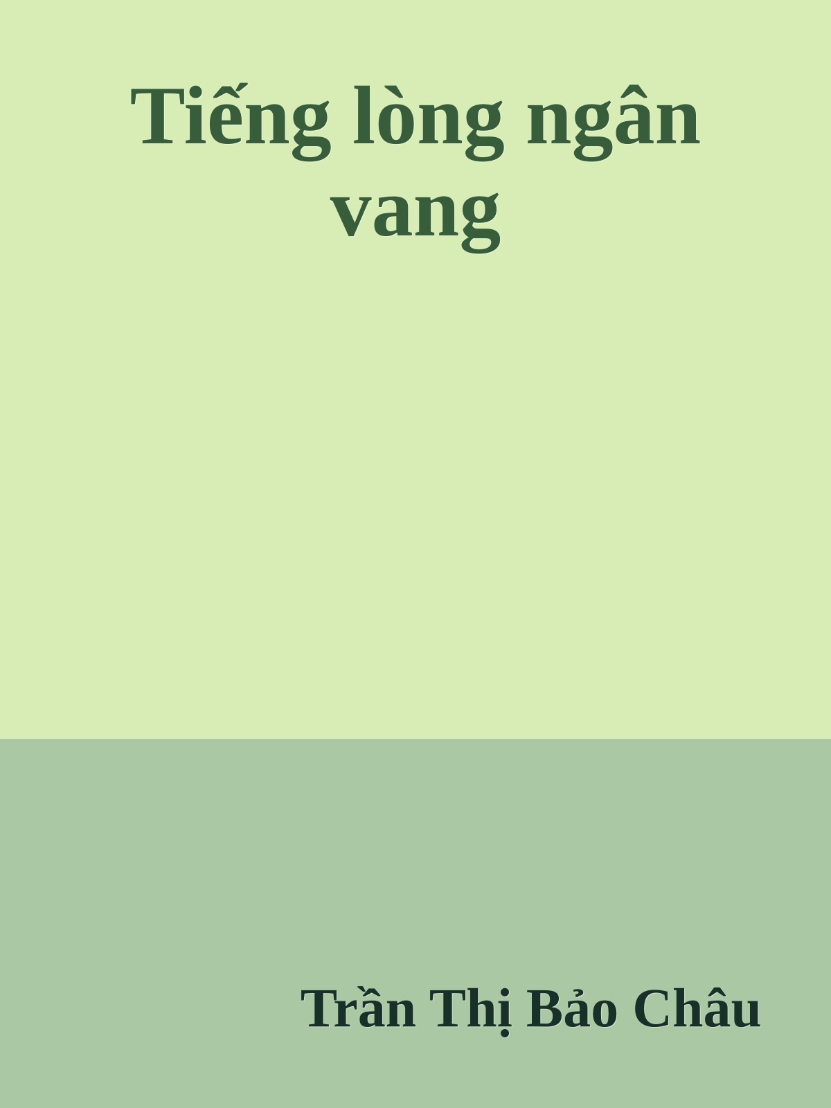 Tiếng lòng ngân vang