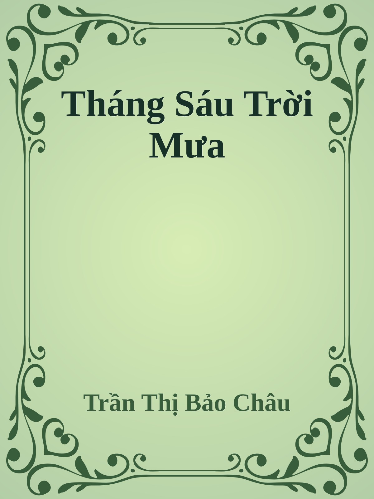 Tháng Sáu Trời Mưa