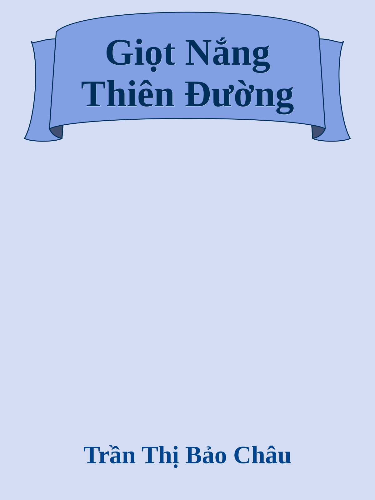 Giọt Nắng Thiên Đường