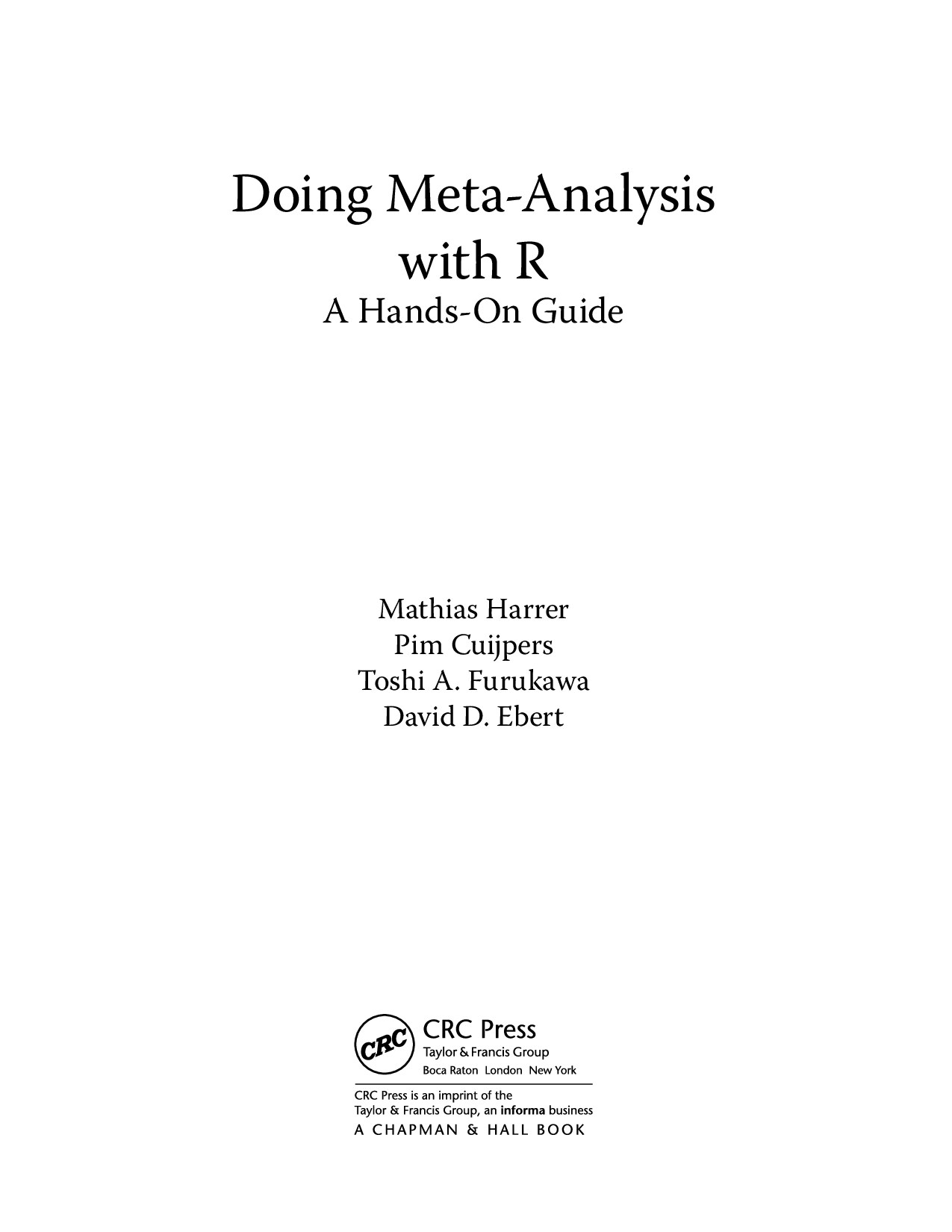 Doing Meta-Analysis with R
