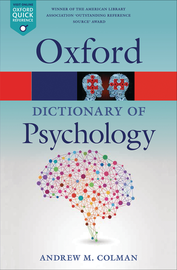 A  Oxford Dictionary of Psychology
