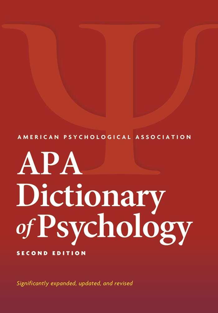 APA Dictionary of Psychology, Second Edition