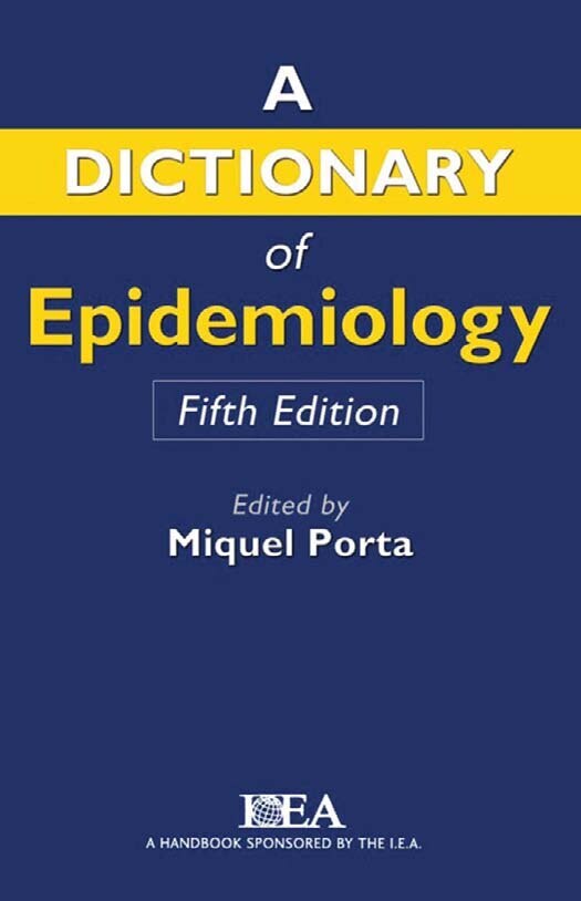 Dictionary of Epidemiology, 5th Edition - epub